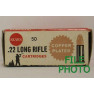 Sears Copper Plated Box of 22 LR Ammunition