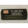 Sears Ted Williams Box of 22 LR Ammunition - Hollow Point - Partial Box