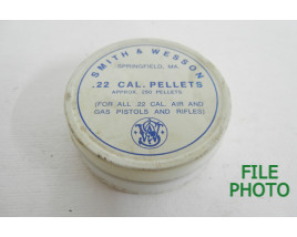 Smith & Wesson  .22 Caliber Pellets - Vintage