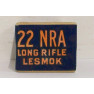 U.S. Cartridge Co. NRA Lesmok Half-Split Two Piece Box of 22 LR Ammunition