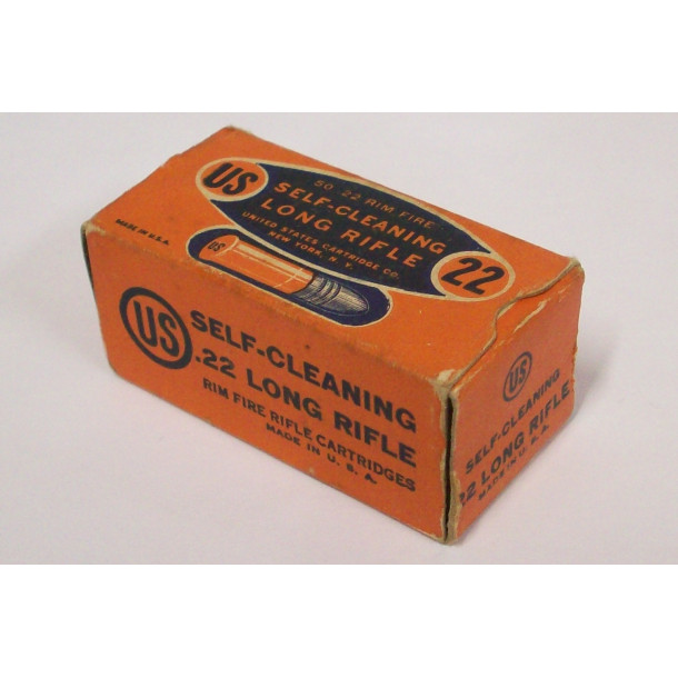 U.S. Cartridge Co. Self-Cleaning Box of 22 LR Ammunition