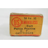 US Box of .32 Colt Police Positive Smokeless Ammunition