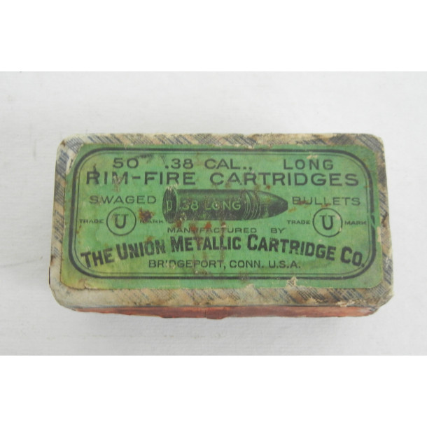 UMC Box of .38 Long Rim Fire Cartridges