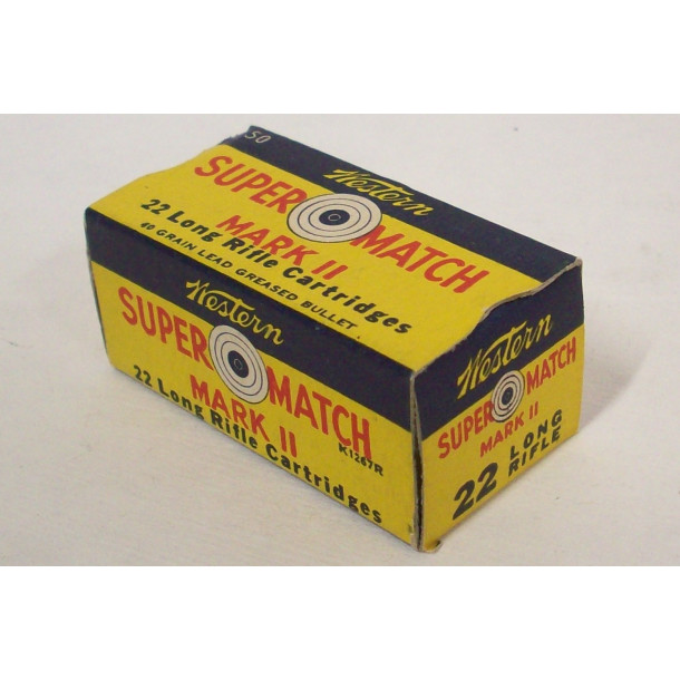 Western Super-Match Mark II Box of 22 LR Ammunition