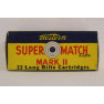 Western Super-Match Mark II Box of 22 LR Ammunition