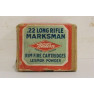 Western Marksman High Velocity Box of 22 LR Ammunition - Partial Box
