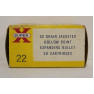 Western Super-X Box of 22 WMR Ammuntion - Hollow Point - Partial Box