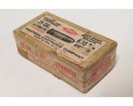 Western 25 Automatic Ammunition Box - Empty Box for Display Western 25 Automatic Ammunition Box - Empty Box for Display
