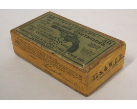 Winchester Split Top Two Piece Box for 32 S&W Ammunition - Empty