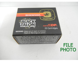 Winchester Black Talon Box of 44 Rem. Mag Ammunition