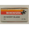 Winchester Box of 22 Short Blank Cartridges