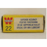 Winchester Super-Speed Box of 22 Long Ammunition - Partial Box