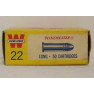Winchester Super-Speed Box of 22 Long Ammunition - Partial Box