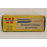 Winchester Box of 22 Winchester Automatic Ammunition - Partial Box