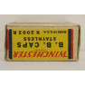 Winchester Staynless Box of 22 B.B. Caps Ammunition - Partial Box
