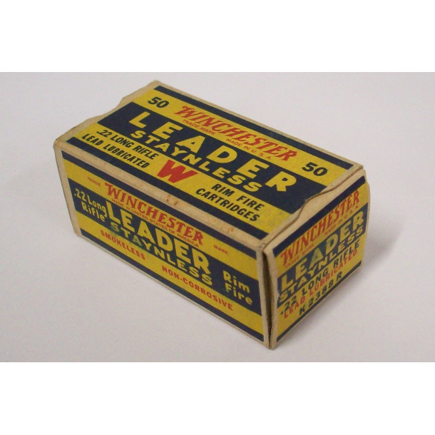 Winchester Leader Staynless Box of 22 LR Ammunition