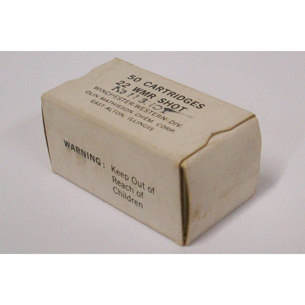 Winchester-Western Experimental Box of 22 WMR Ammunition - No. 11 Shot
