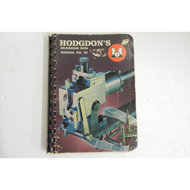 Hodgdon's Reloading Data Manual #20 - Softcover - Manufactured by Hodgdon's