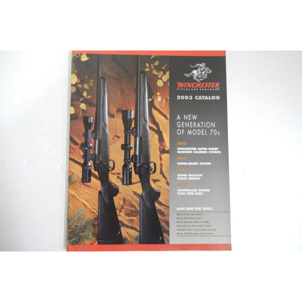 Winchester Rifles and Shotguns - 2003 Catalog - Original