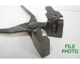 Unmarked 40-M Single Cavity Bullet Mould With Handles