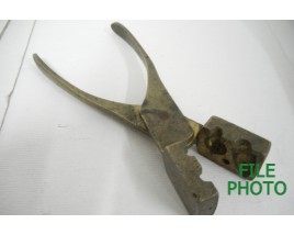 Unmarked Double Cavity Bullet Mould With Handles