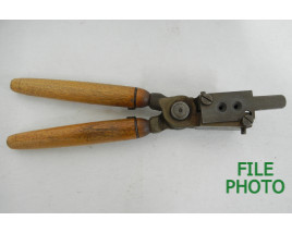 Unmarked .358 Diameter Double Cavity Hollow Bullet Mould with Handles