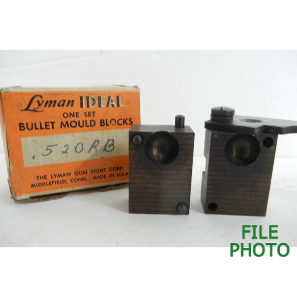 Lyman .520 Diameter Round Ball Single Cavity Bullet Mould