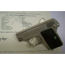 Nickel Colt Model 1908 Hammerless Vest Pocket Pistol in 25 ACP