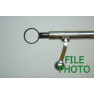 Breech Bolt Assembly - Military Ring Cocking Knob - Chrome Body w/ Flat Bolt Handle - Original