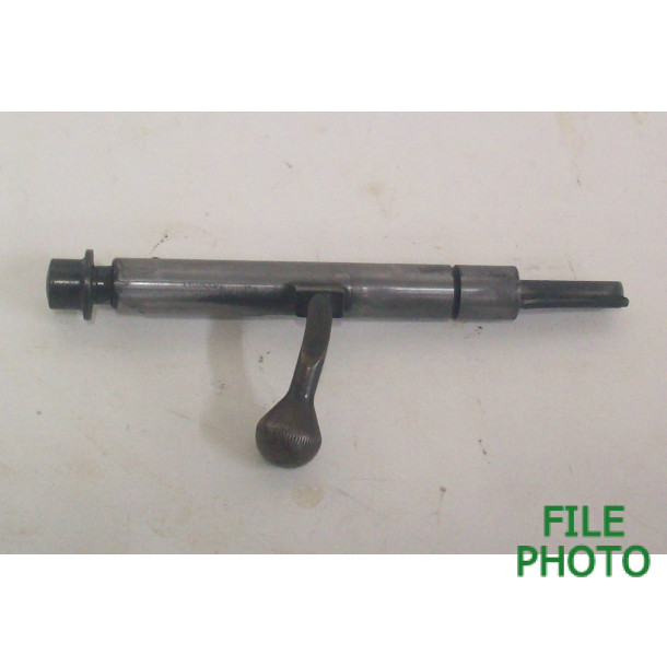 Breech Bolt Assembly - w/ Serrated Handle Ball - Original