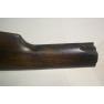 Butt Stock - Walnut - for Hard Rubber Butt Plate - Original- Damaged