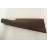 Butt Stock - Walnut - for Hard Rubber Butt Plate - Original- Damaged