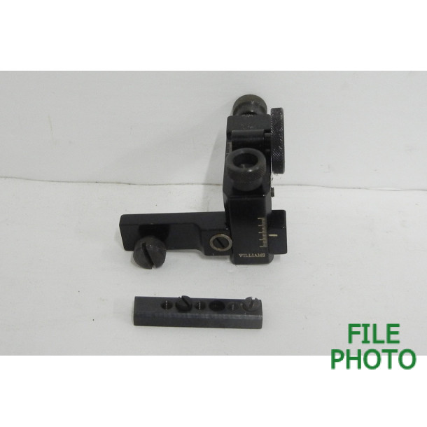 Receiver Peep Sight w/ Base - FP Target Series - Low Profile - by Williams Gun Sight Company