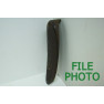 Butt Plate - Large Size - Synthetic - w/ Widow's Peak - Modern Manufactured Replacement