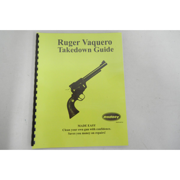 z- Ruger Vaquero Takedown Guide