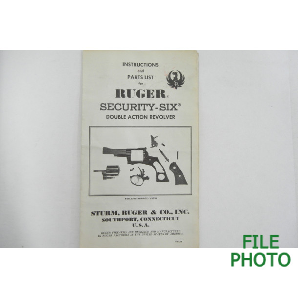 z- Owner's Manual - Quad-fold - May 1970 - Original