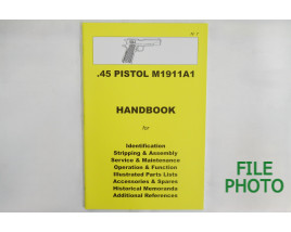 z- Handbook on the 45 ACP Model 1911A1 Pistol - by Ian Skennerton