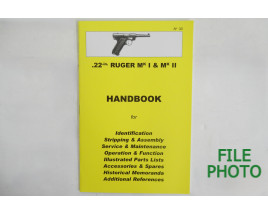 z- Handbook on the Ruger Mark I & Mark II Rimfire Pistol - by Ian Skennerton