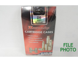 Unprimed 220 Swift Brass Casings by Hornady