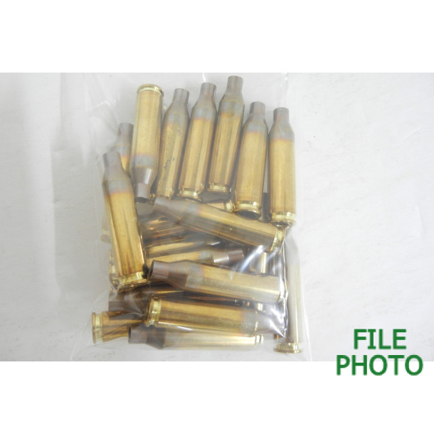 Unprimed 243 Win. Brass Casings by Lapua