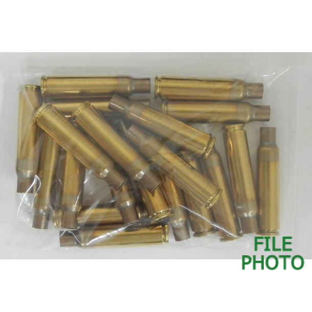 Unprimed 7.5 x 55 Brass Casings by Frontier