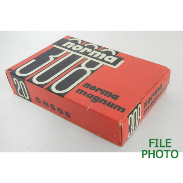 Unprimed 308 Mag Brass Casings by Norma