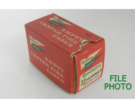 Unprimed 22 Hornet Brass Casings by Remington