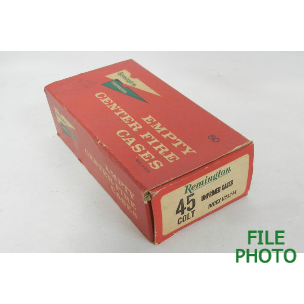 Unprimed 45 Colt Brass Casings by Remington