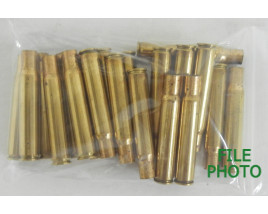 Unprimed 338-06 A-Square Brass Casings
