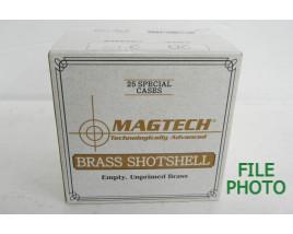 Unprimed 20 Gauge Magtech Empty Brass Shotshells