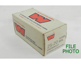 Unprimed 25-20 Win Brass Casings by Winchester-Western