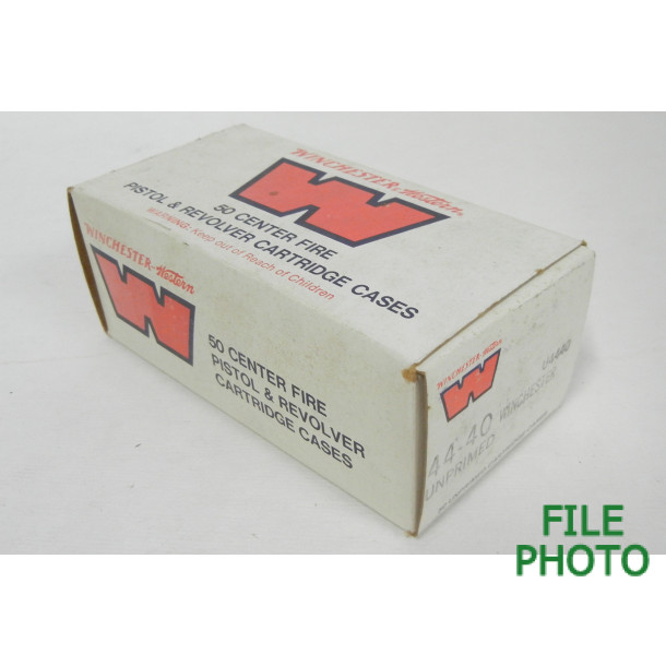 Unprimed 44-40 Win Brass Casings by Winchester-Western