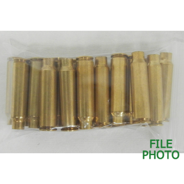 Unprimed 300 Sav Brass Casings by Winchester-Western