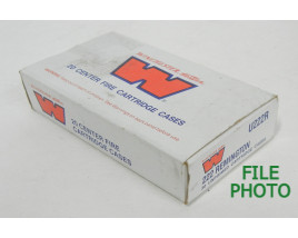 Unprimed 222 Rem Brass Casings by Winchester-Western